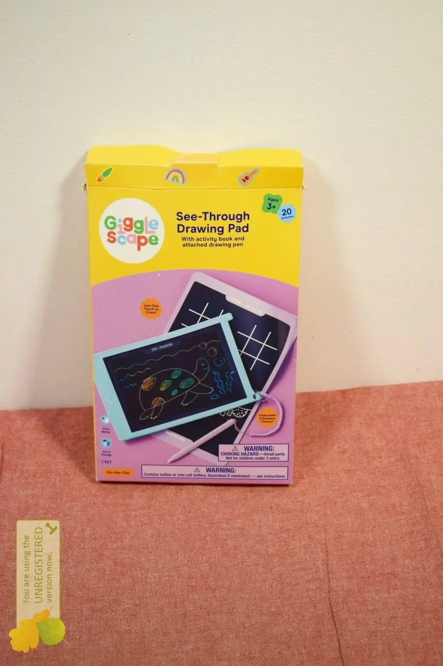 Gigglescape See Through Drawing Pad